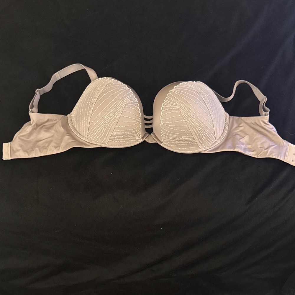 Soma Taupe Bra with Textured Design